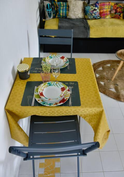Joli Manga Soley Studio Dans Tres Belle Residence Saint-Francois  Exterior foto