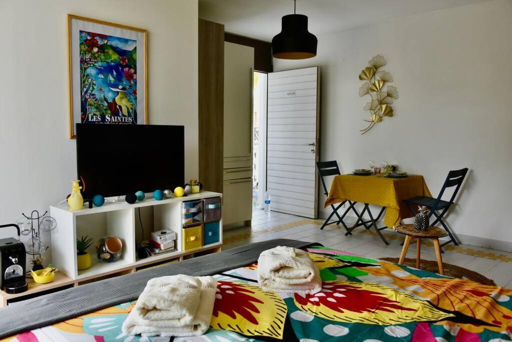 Joli Manga Soley Studio Dans Tres Belle Residence Saint-Francois  Exterior foto