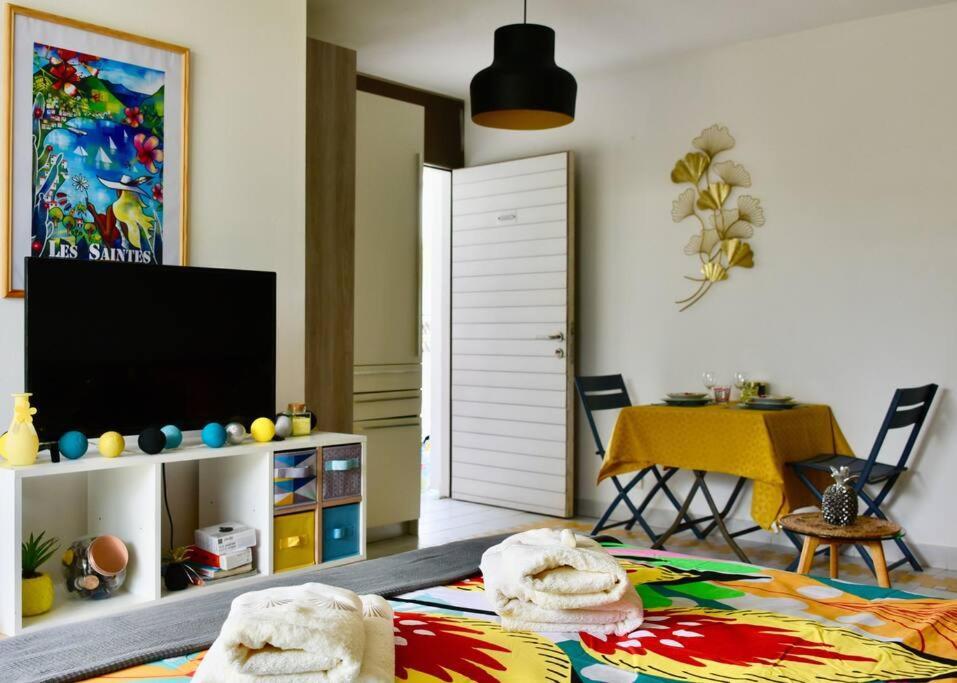 Joli Manga Soley Studio Dans Tres Belle Residence Saint-Francois  Exterior foto